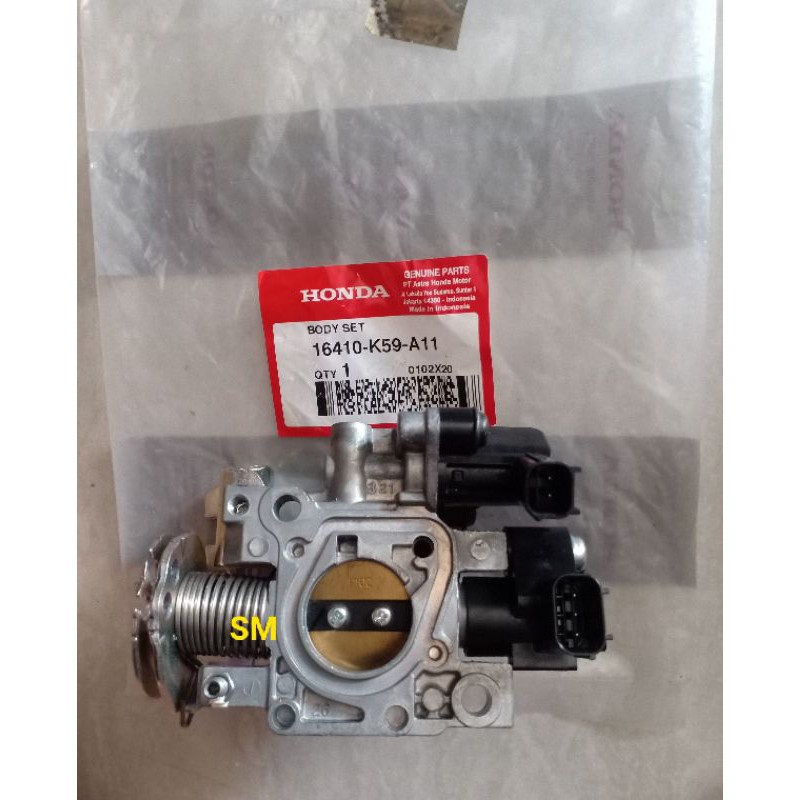 Jual throtle body set vario 150 old dan new 16410k59A11 Shopee
