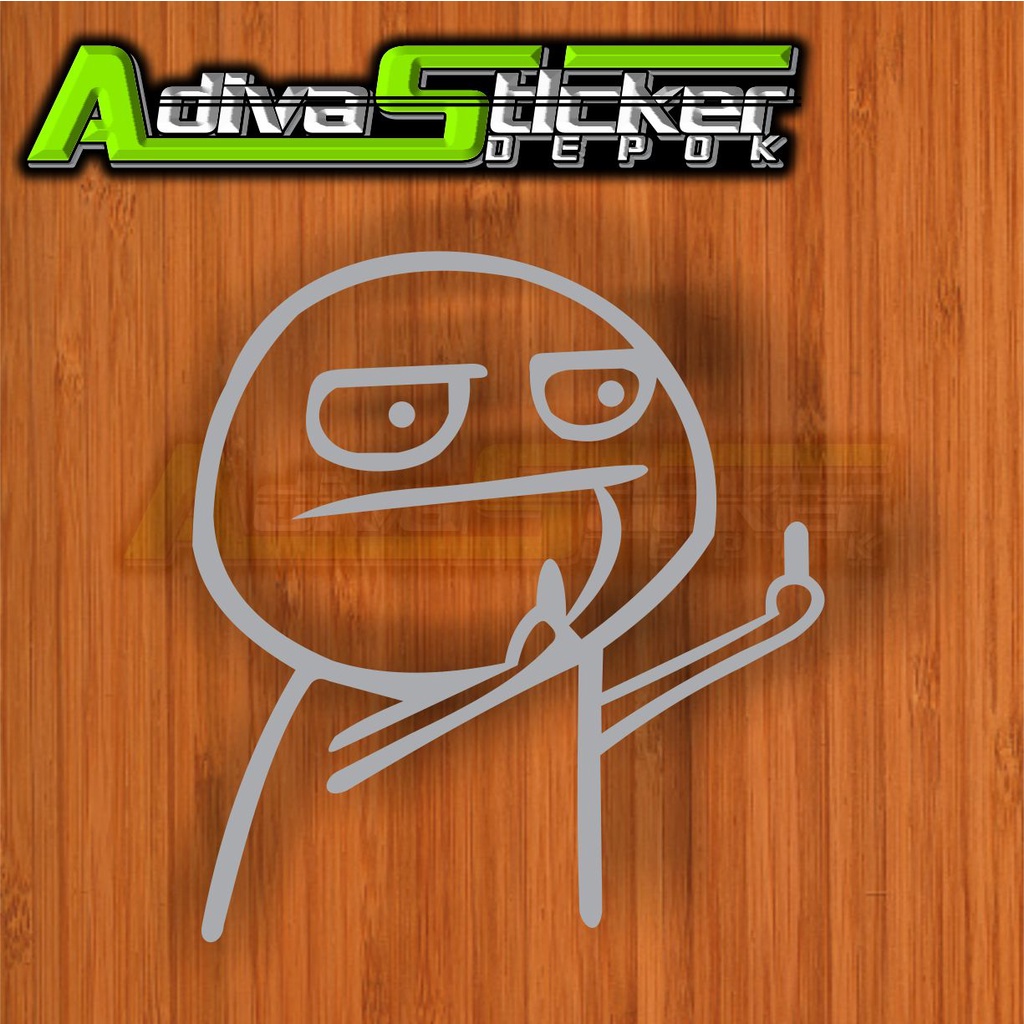 Jual Sticker middle finger pucek stiker animasi lucu | Shopee Indonesia