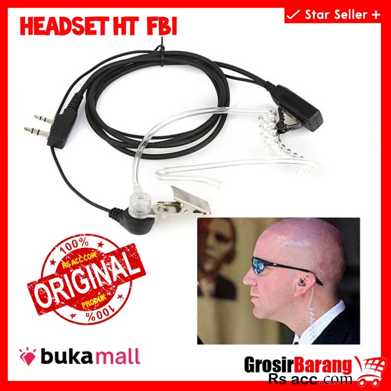 Jual Headset ht police terbaru spiral walkie talkie | Shopee Indonesia