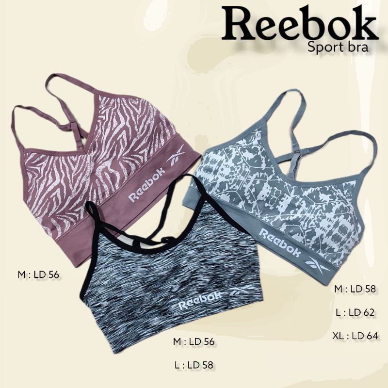 Jual sport bra reebok sale