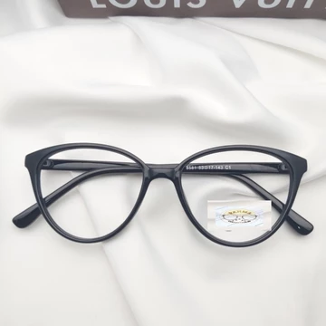 Frame KacamaTa Wanita CeweK Cat Eye 608 Lensa Minus Plus Cylinder Anti Radiasi BluEray
