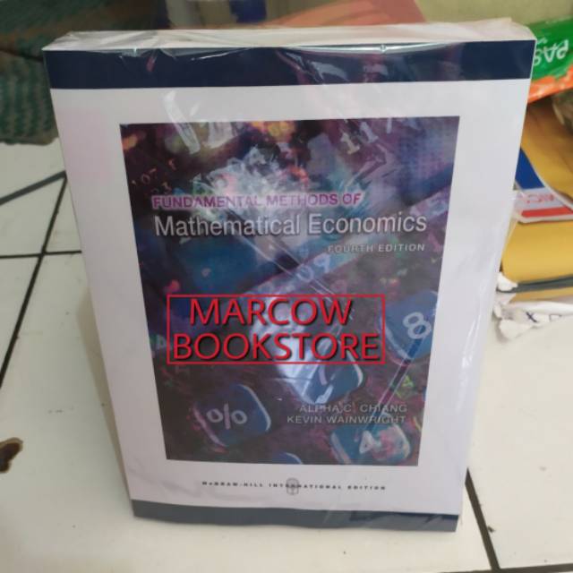 Jual Fundamental Methods of Mathematical Economics 4th Edition by ...