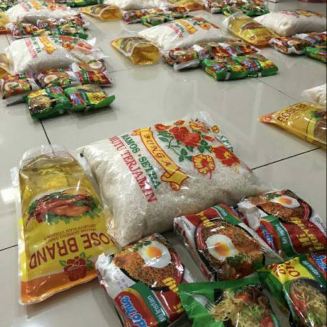 Jual PAKET SEMBAKO MURAH KOMPLIT ( Beras, Minyak Goreng, Indomie ...