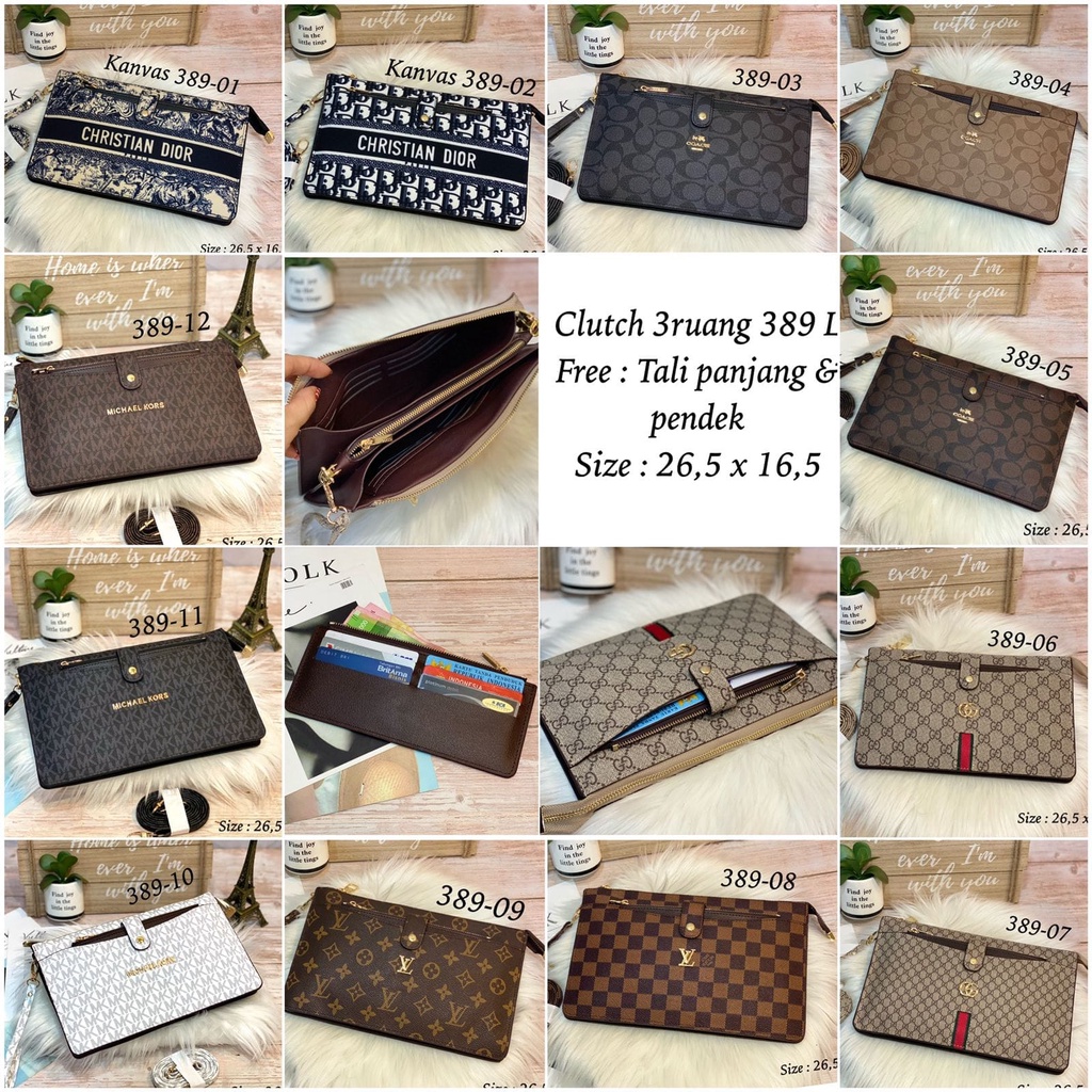 Jual Lv pochette volga taurillon mm clutch - Jakarta Utara - Hype