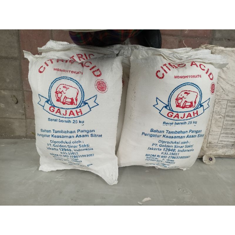 Jual Citric Acid Kg Sitrun Kg Food Grade Sitrun Pembersih Kg