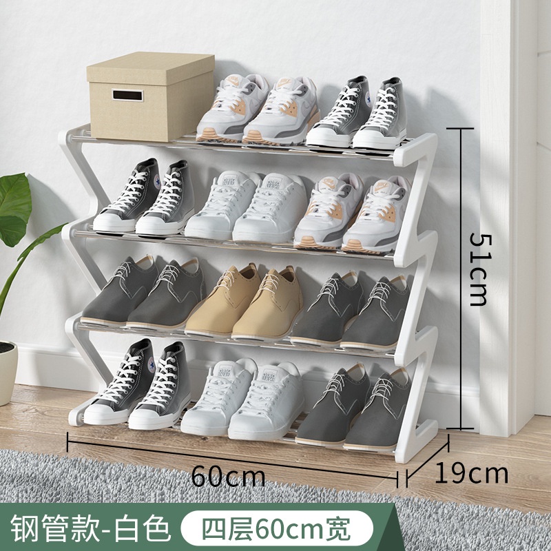 Jual (800GR) SHENAR Z SHAPE SHOE RACK 4 LAYER / TEMPAT SEPATU KEKINIAN ...