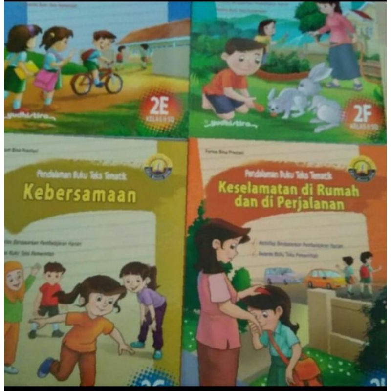 Jual Buku Pedalaman Buku Teks PBT Yudhistira K13 Tematik kelas 1 - 3 Sd ...