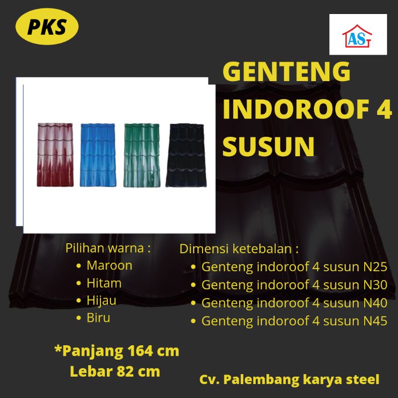 Jual Genteng 4 Susun Indoroof | Shopee Indonesia