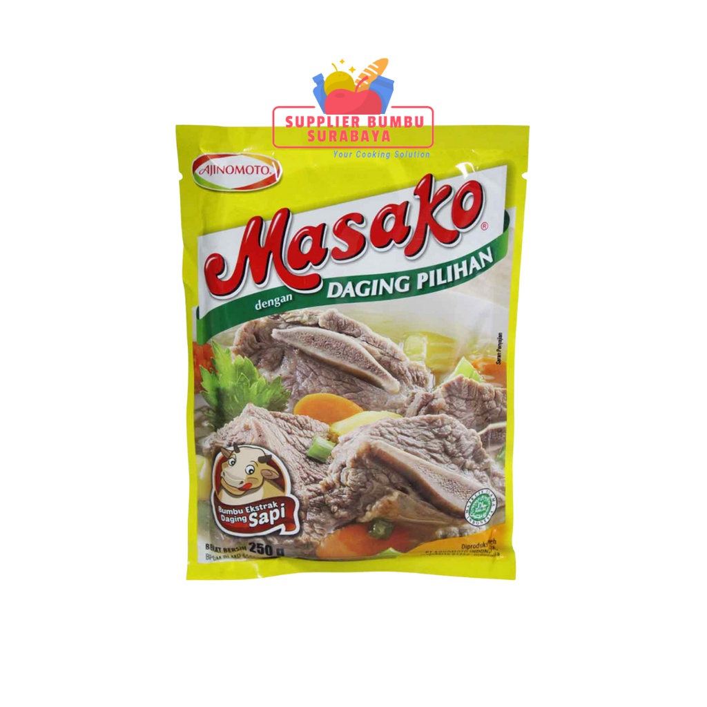 Jual Masako Penyedap Rasa Ayam & Rasa Sapi 250g | Shopee Indonesia