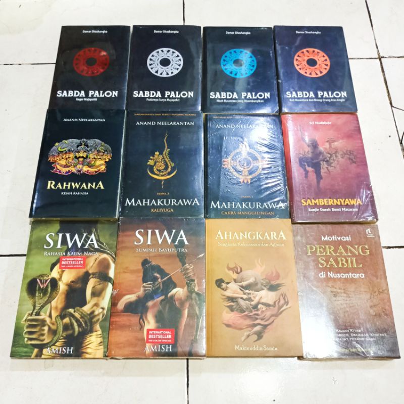 Jual OBRAL Buku SASTRA / NOVEL SASTRA / SEJARAH / SABDA PALON / SERI ...