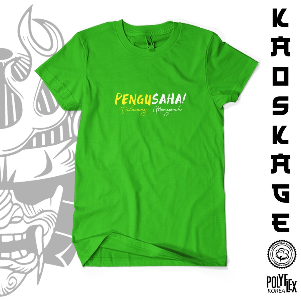 Jual Bisa Cod Kaos Baju Distro Pengusaha Dilarang Menyerah Cotton