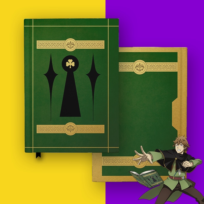 Jual Buku Finral Roulcase Grimoire Black Clover Anime Notebook Custom ...