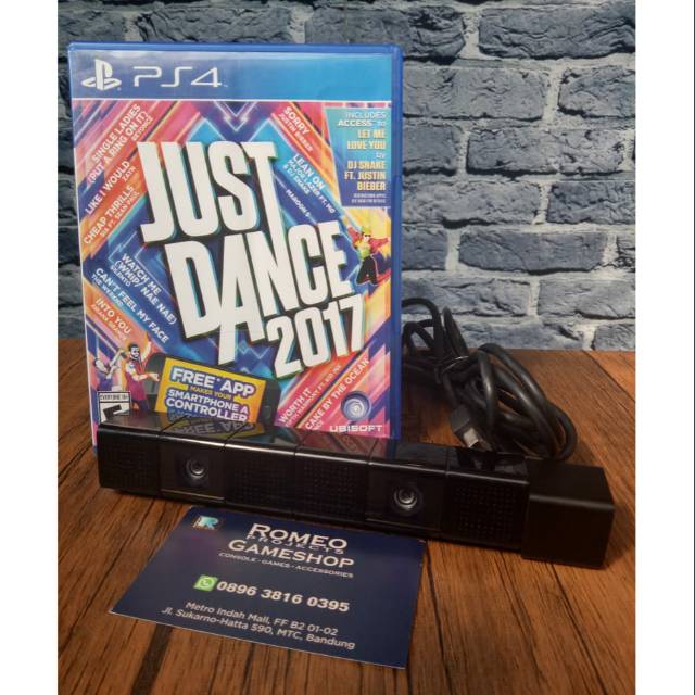Jual PS4 Camera Bundle BD Just Dance .. playstation 4 kamera Shopee Indonesia