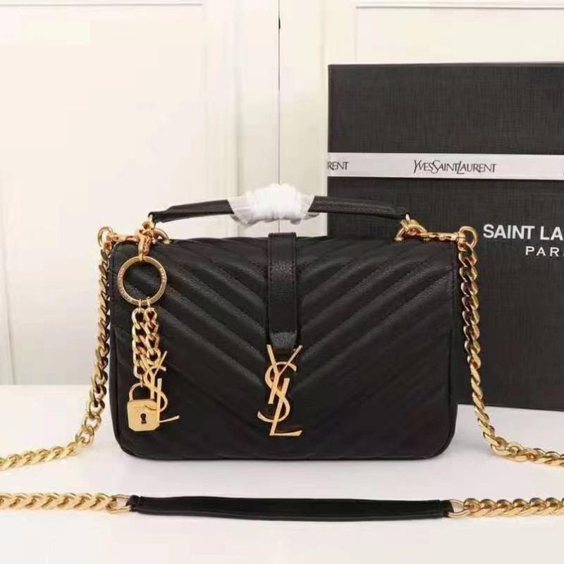 NK2040 TAS YSL SELEMPANG WANITA BRANDED IMPORT PREMIUM PLATINUM