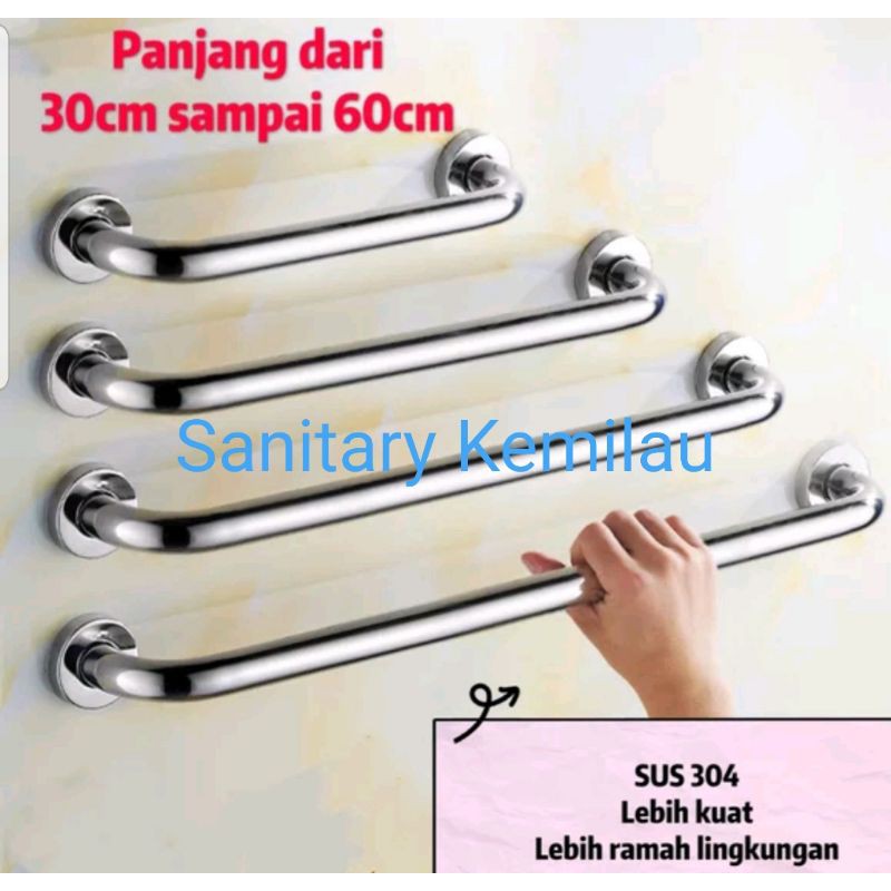 Jual Gagang Bathub 60cm Grab Bar Pegangan Kamar Mandi Stainles Handle Bathub Shopee Indonesia 3766