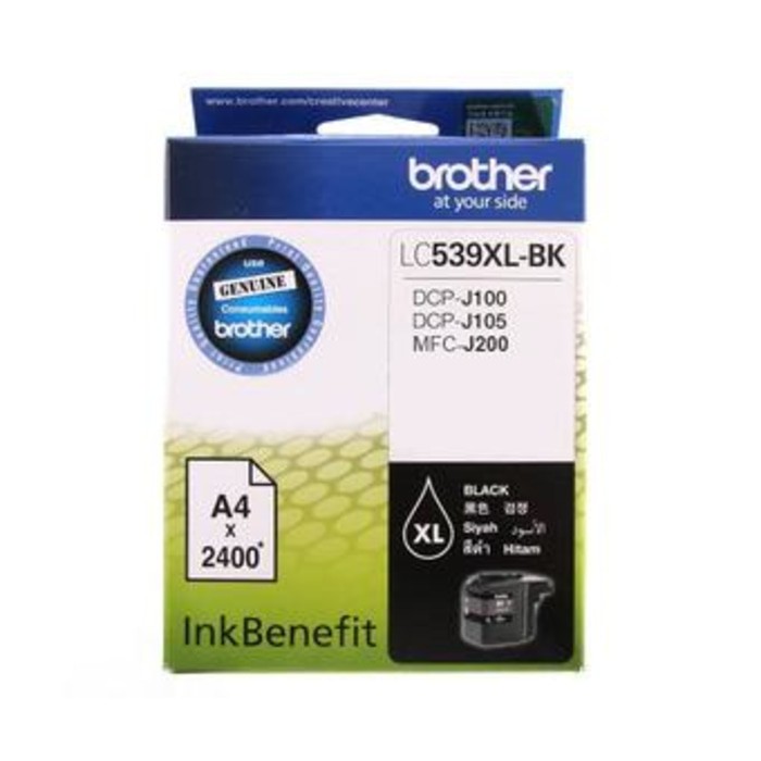 Tinta Brother LC-539XL Ink Tinta Original Brother (Black) (3)