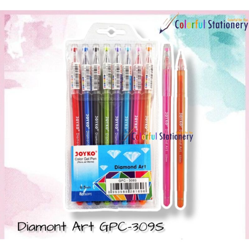 joyko Pen Color Gel Pen GPC-317 (Metalic Gel)