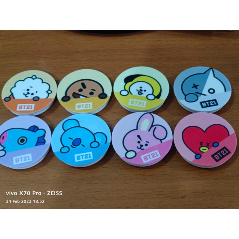 Jual Popsocket phone holder BTS BT21 | Shopee Indonesia