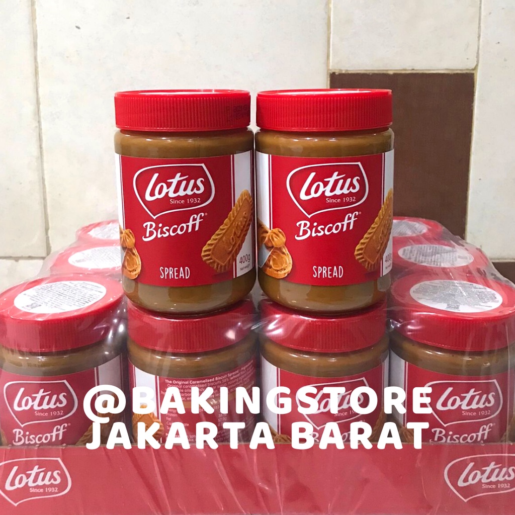 Jual Lotus Biscoff Spread Original / Smooth 400 Gram | Shopee Indonesia