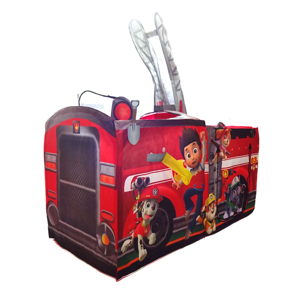 Paw patrol fire truck 2024 tent