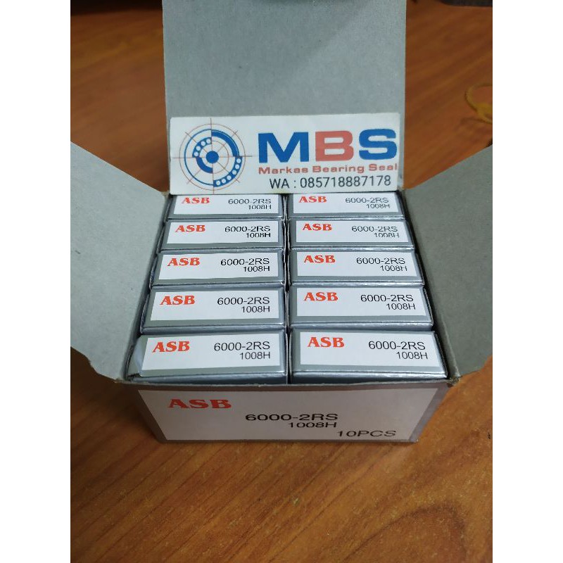 10er Pack 6000 2RS 60002RS Gummi Versiegelt WM1/MSB Markenlager 10x26x8mm
