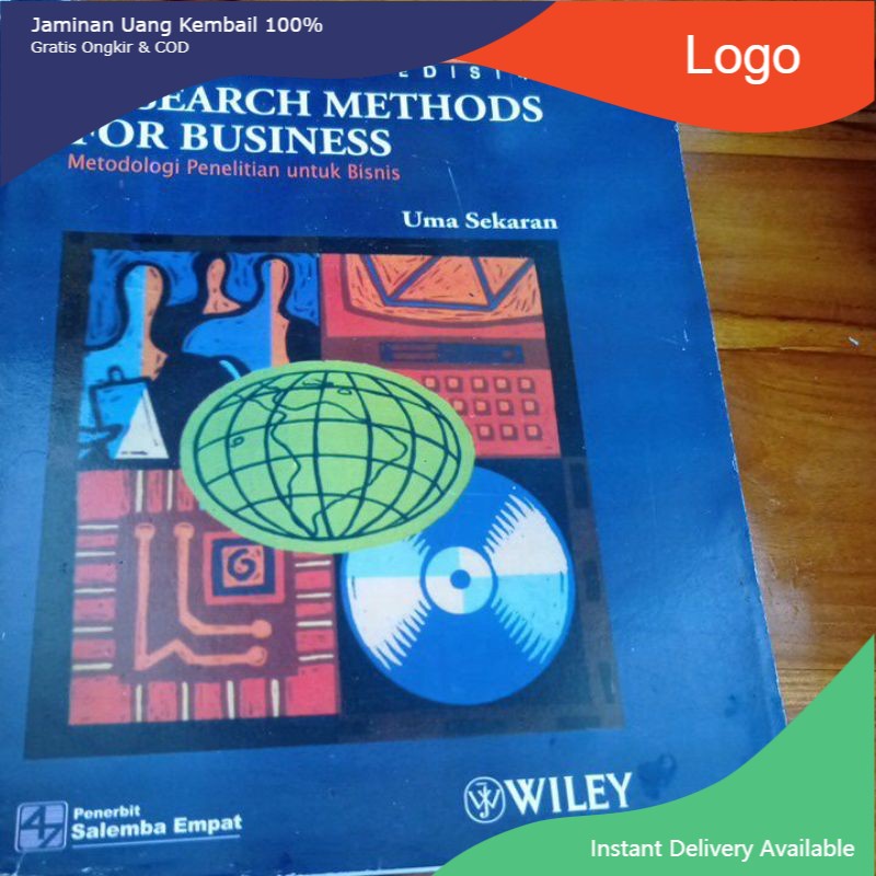 Jual Research Methods For Business Metodologi Penelitian Untuk Bisnis ...