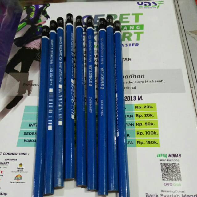 Jual Pensil Staedtler 2b ( ORI / ASLI 100 % ) | Shopee Indonesia