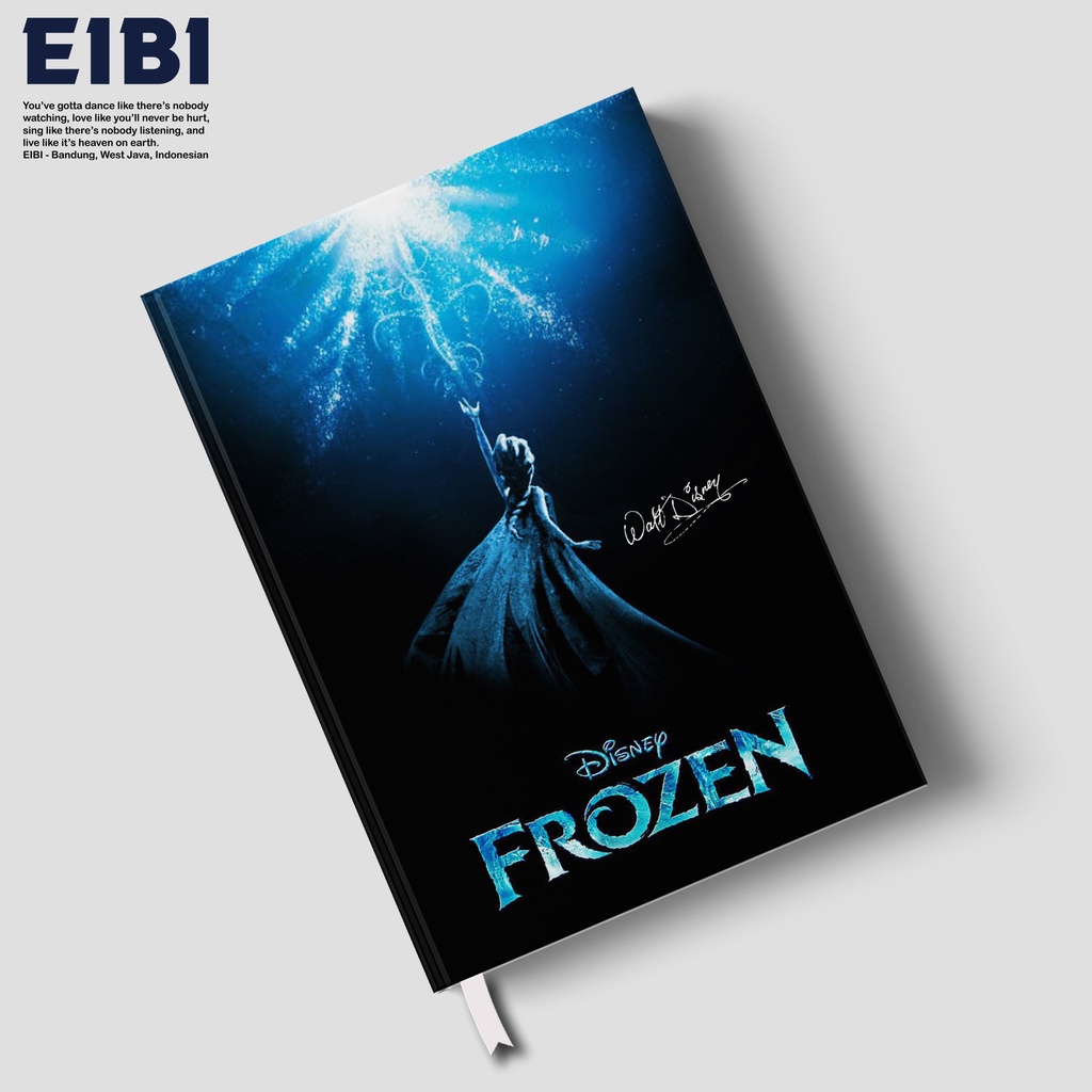 Jual [Notebook] Hardcover Walt Disney's Series Frozen | QUEEN ELSA ...