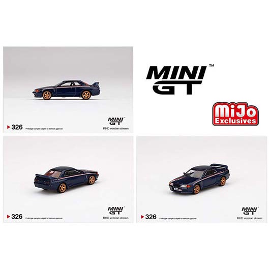 Jual MINI GT 326 - Nissan Skyline GT-R (R32) Nismo S-Tune Dark Blue ...