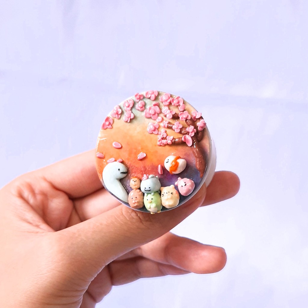 Jual Popsocket Anime Polymer Clay 3D - Sumiko gurashi in spring 3D ...