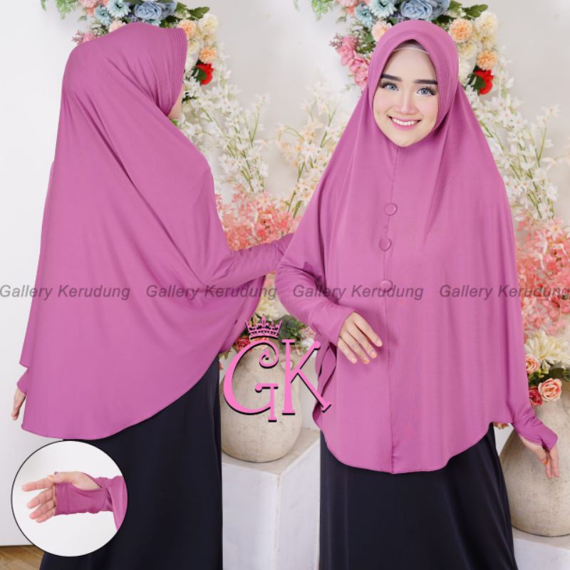 Jual JILBAB LENGAN KANCING / JILBAB LENGAN/ JILBAB TANGAN / HIJAB ...