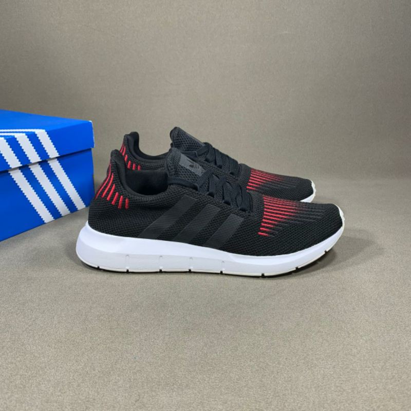 Jual ADIDAS SWIFT RUN B37741 BLACK MEN Shopee Indonesia