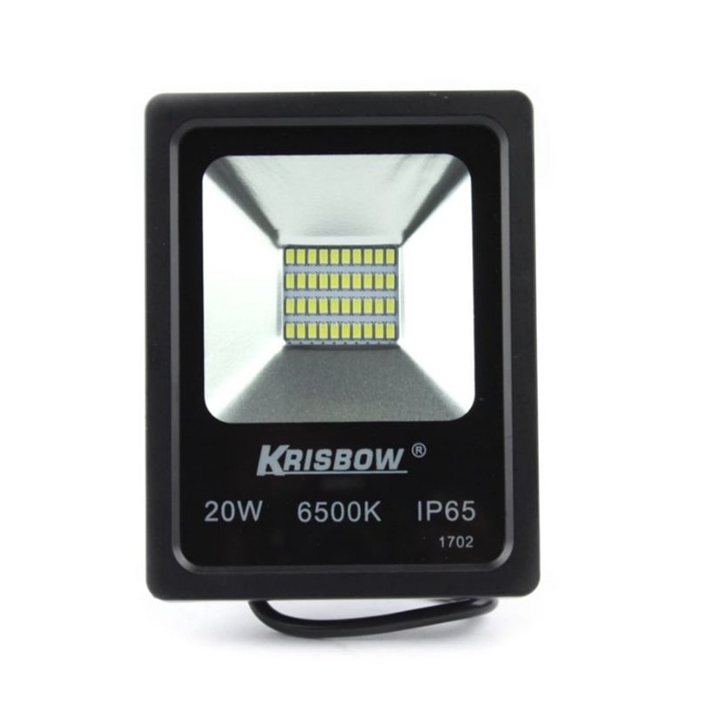 Jual Krisbow Lampu Sorot Led Outdoor 20 Watt 6500k Warna Cool Daylight