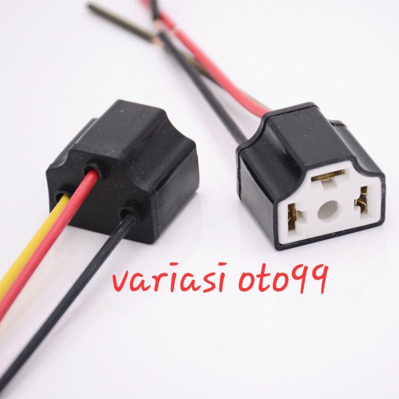 Jual SOCKET CABLE RELAY CERAMIC / SOKET RELAY KLAKSON KAKI 5 DAN KAKI 4