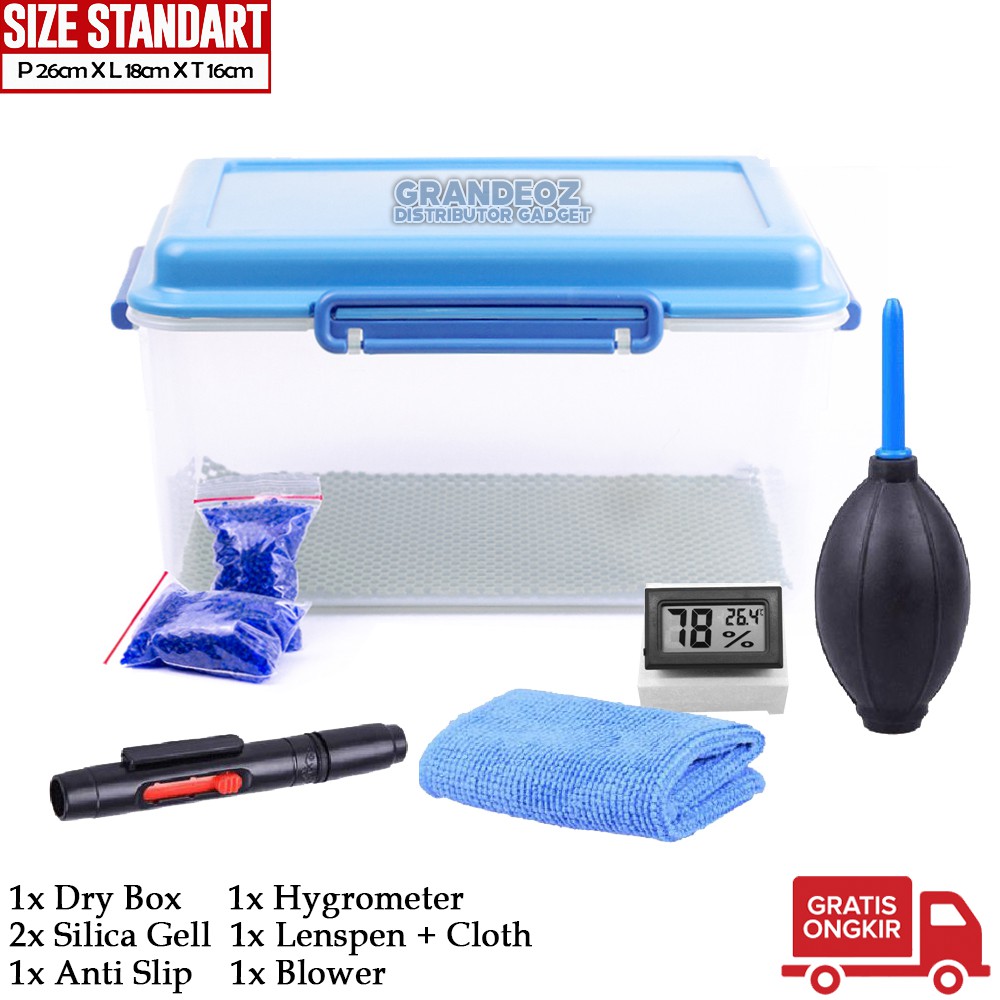 Jual PAKET DRY BOX KAMERA STANDART ANTI JAMUR FOG LENSA Camera DryBox