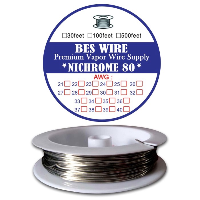 30 Feet Of Nichrome 80 Resistance Wire, 24 Gauge – Perfect For DIY Projects, Vaping, And Industrial Use
