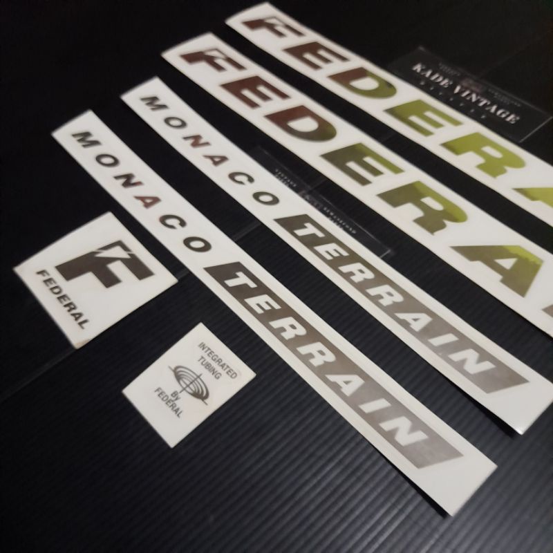 Jual Sticker decal stiker Federal Monaco Terrain ORIGINAL | Shopee ...