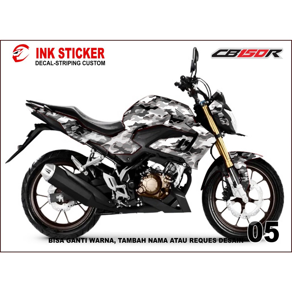Jual Sticker Decal New CB 150R 2021 05 Fullbody | Shopee Indonesia