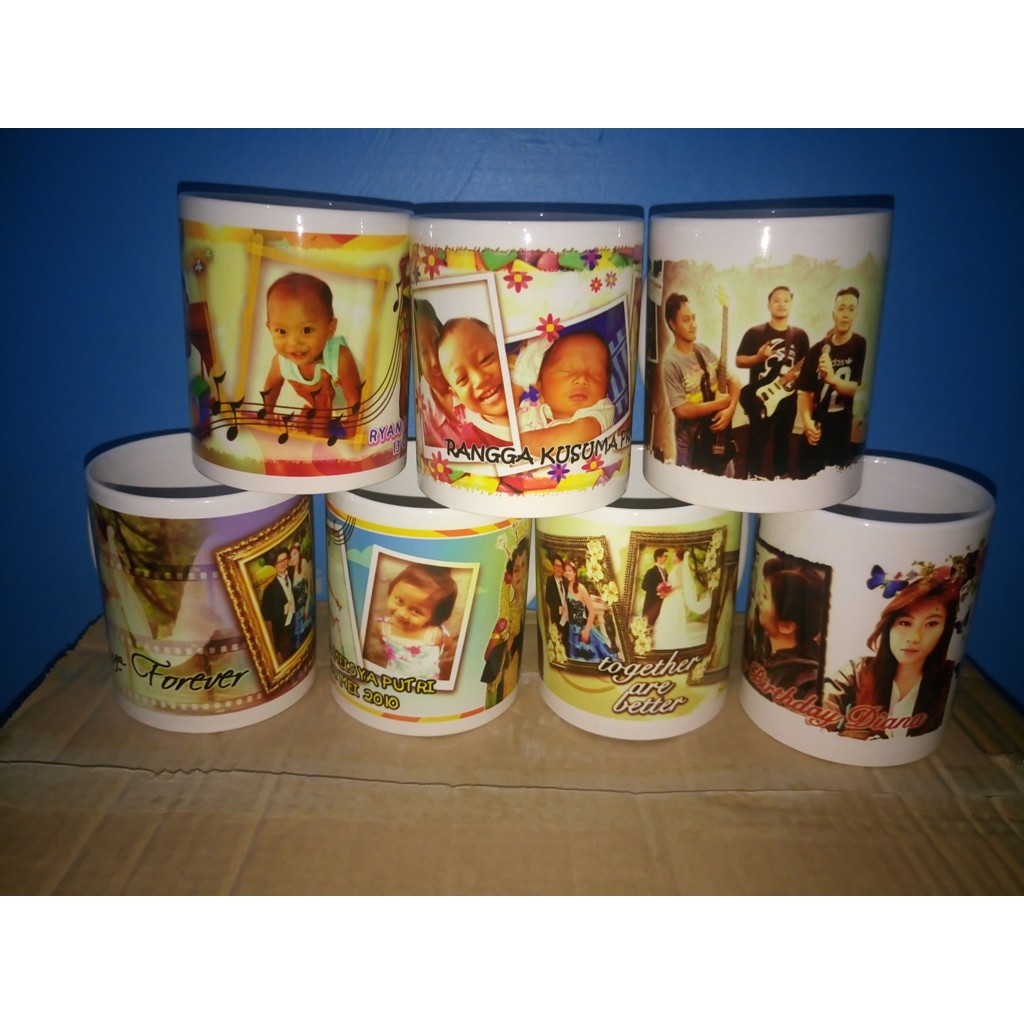 Jual MURAH!!! Mug custom satuan foto gambar sendiri. | Shopee Indonesia