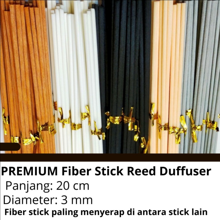 Jual Home Dealz Reed Diffuser Stick Fiber Warna Hitam P20cm D3mm ...