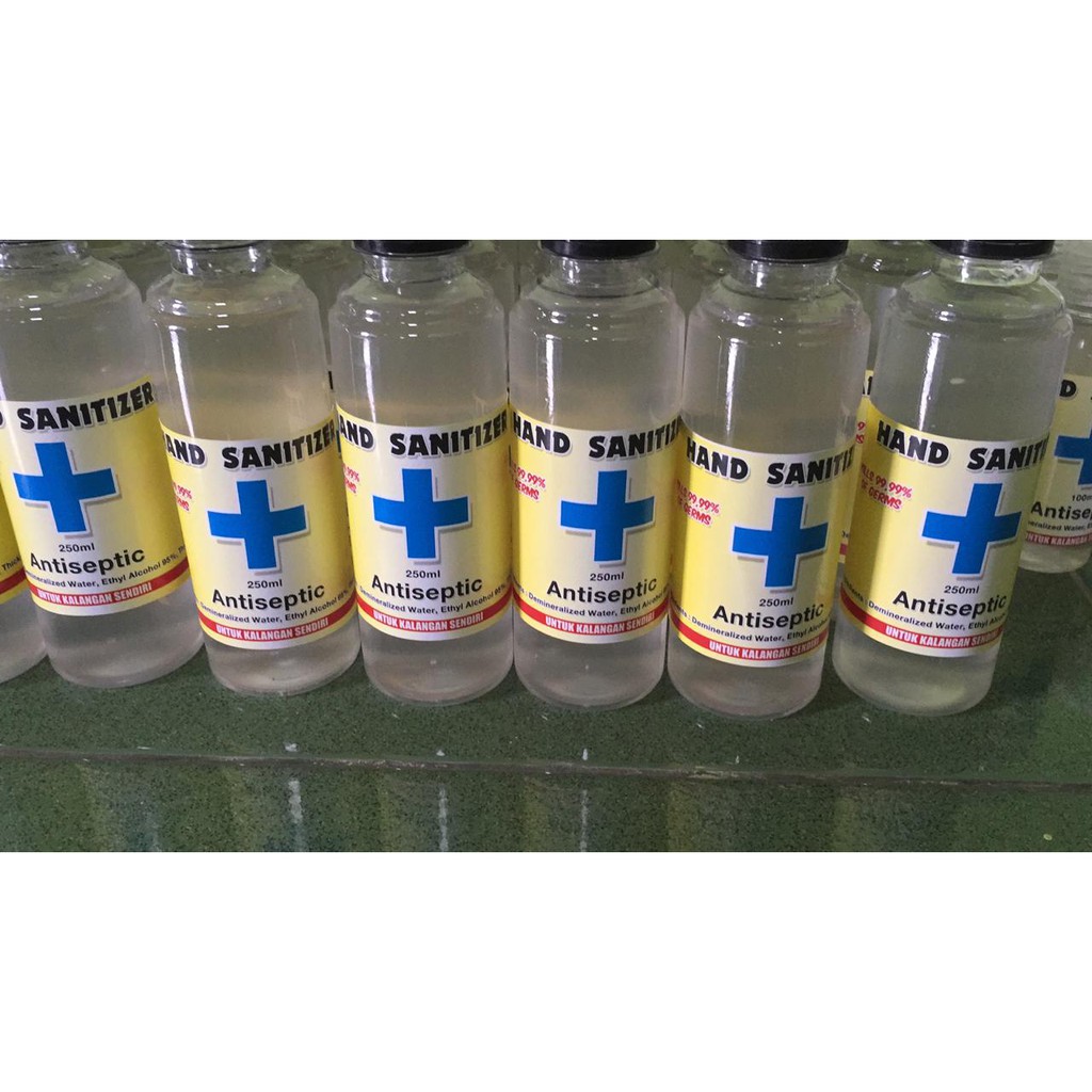 Jual Anti Septic Gel Hand Sanitizer Kemasan 250 Ml | Shopee Indonesia