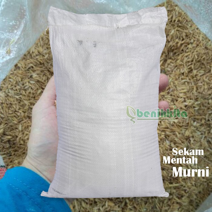 Media Tanam Sekam Mentah Karungan 50kg - Campuran Media Tanam Untuk Tanaman Sayur, Buah dan Hias