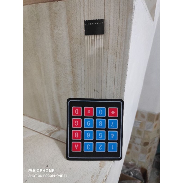 Jual keypad matrik membrane 4x3 keypad Metrik 4x4 matrik 4x4 Keyboard ...
