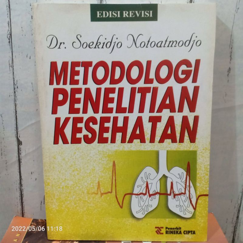 Jual BUKU METODOLOGI PENELITIAN KESEHATAN EDISI REVISI Karangan By Dr ...