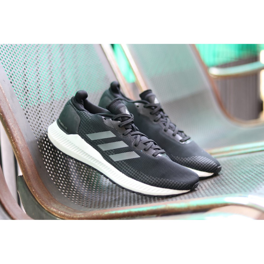 Jual ADIDAS SOLAR BLAZE BLACK WHITE BNWB | Shopee Indonesia