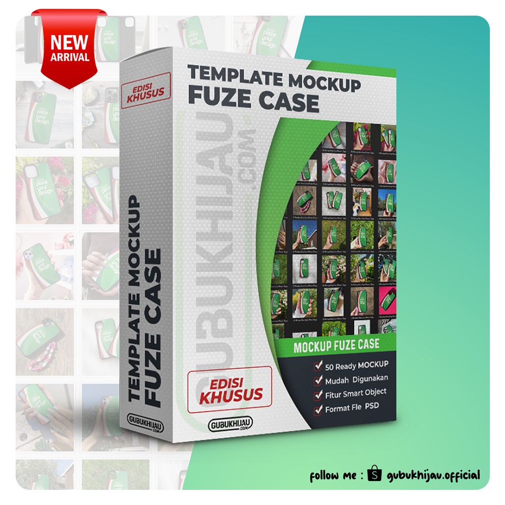 Jual PAKET HEMAT Template Mockup Custom Case Edisi Khusus Fuze Case ...