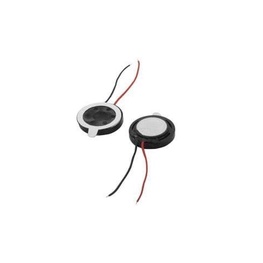 Aexit 4pcs 1W 8 Ohm rotondo doppio filo magnetico Mini altoparlante MP3 MP4 Player Speaker 28mm Dia ID: 641133