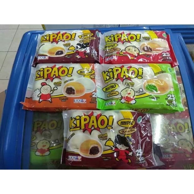 Jual Kipau bapau mini varian rasa isi 25s | Shopee Indonesia