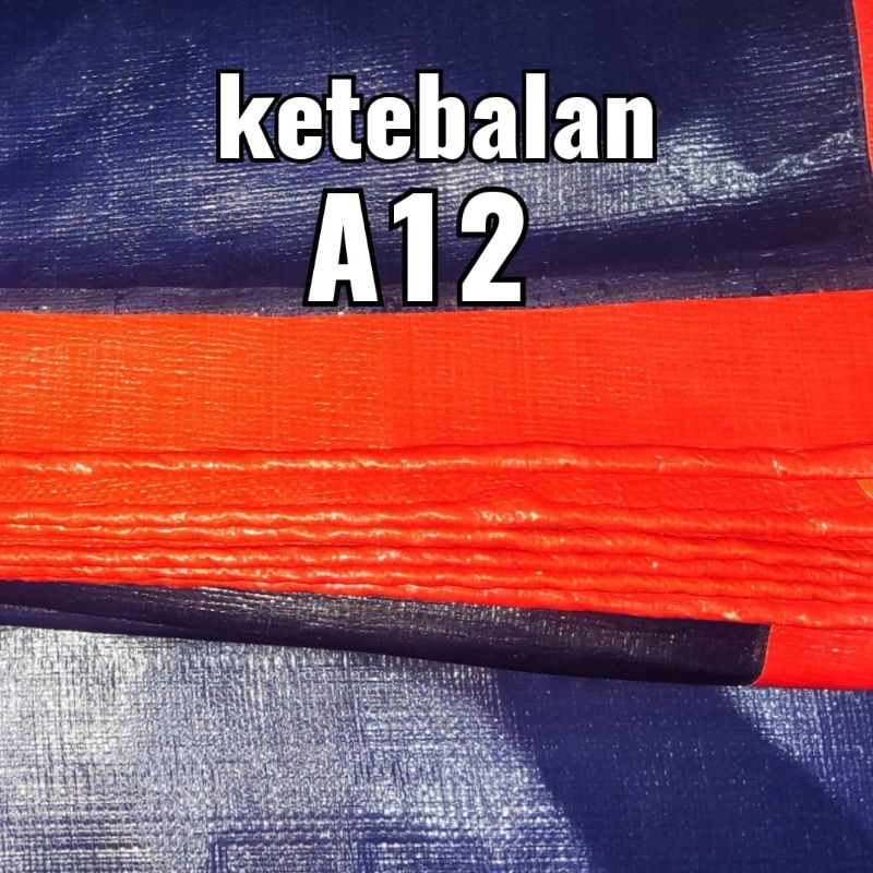 Jual CUSTOM Terpal waterproof Lembaran A5 A8 A12 SNI Custom meteran ...