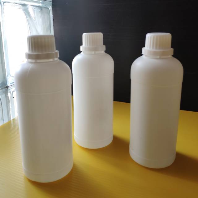 Jual Botol labor HDPE 500 ml botol plastik putih kimia | Shopee Indonesia